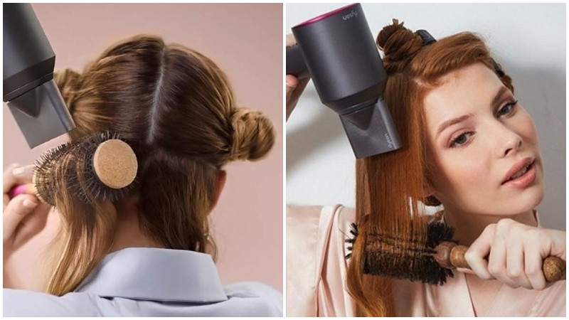 Sấy tạo kiểu và tỉa lại các phần thừa