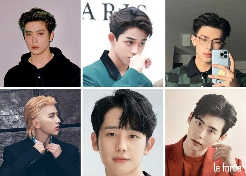 Side Part thanh lịch, kiểu tóc mùa hè cho nam mặt tròn