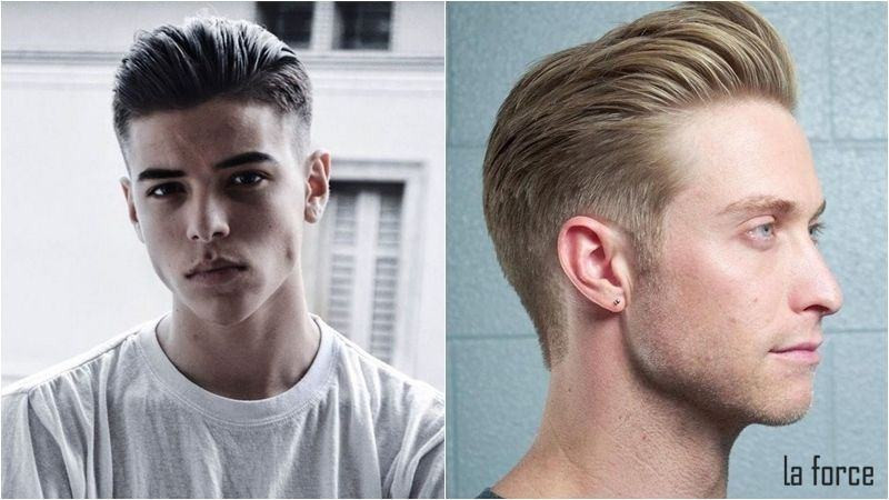 Slick Back lịch lãm, kiểu tóc mùa hè cho nam mặt tròn
