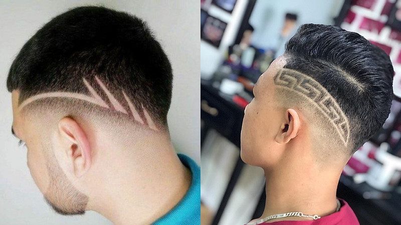 Tattoo – Kiểu kẻ vạch tóc nam chất nhất