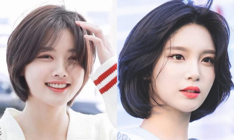 Tóc bob tỉa layer chia ngôi hiện đại