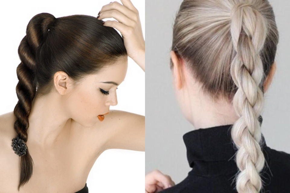 Tóc dài được vặn thừng độc đáo, tạo điểm nhấn lạ mắt cho kiểu tóc nữ