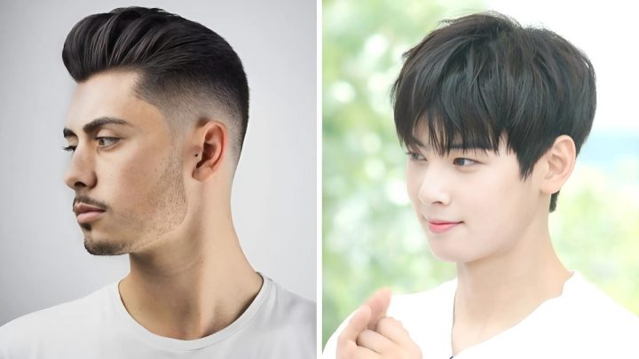 Tóc dài nam cho mặt gầy thêm cân đối