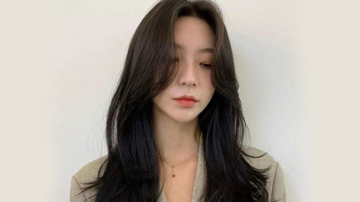 Tóc đen đẹp mái bay, kiểu tóc hack tuổi hiệu quả