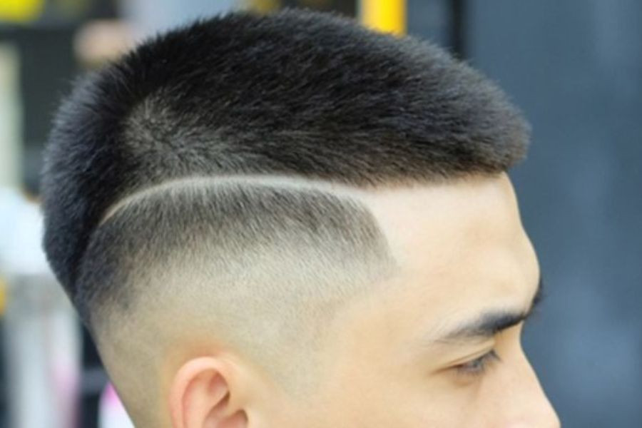 Tóc layer nam ngắn dài 3 phân gọn gàng