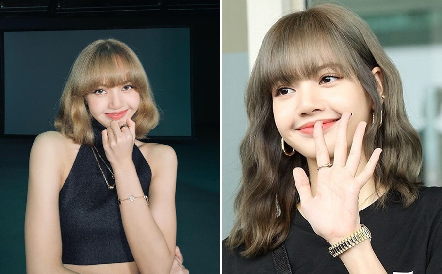 Tóc layer nữ tự nhiên ngang vai, ôm sát gương mặt