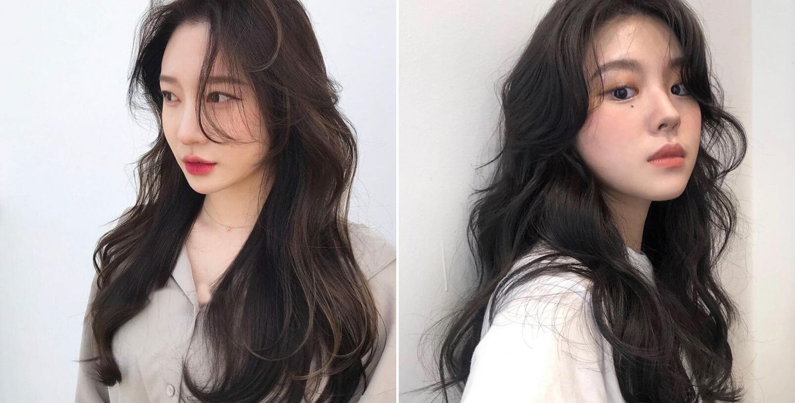 Tóc layer xoăn rối bồng bềnh, tạo vẻ gợi cảm và cá tính