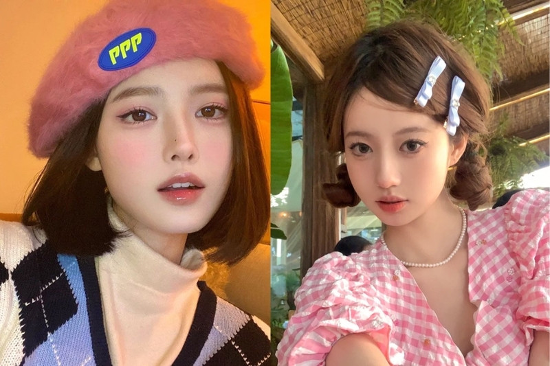 tóc lob uốn sóng nhẹ nhàng