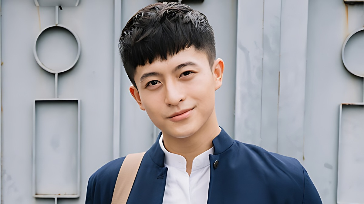 Tóc mái ngố giúp bạn trẻ trung hơn cho mặt dài nam