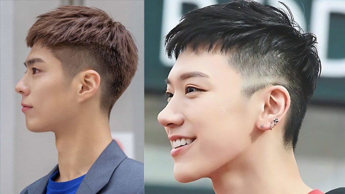 Tóc Mohican cá tính cho nam mặt dài