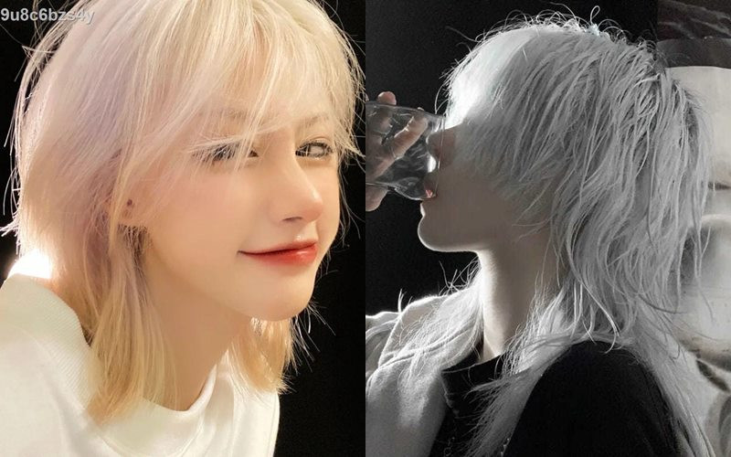 Tóc mullet wolf cut ngắn với nhiều lớp tỉa độc đáo