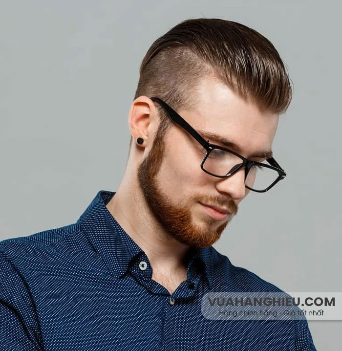 Tóc nam chải dày kết hợp High Undercut