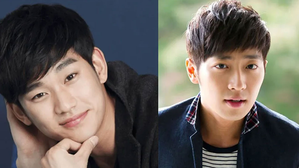 Tóc nam ngắn mặt tròn mái xéo Hàn Quốc