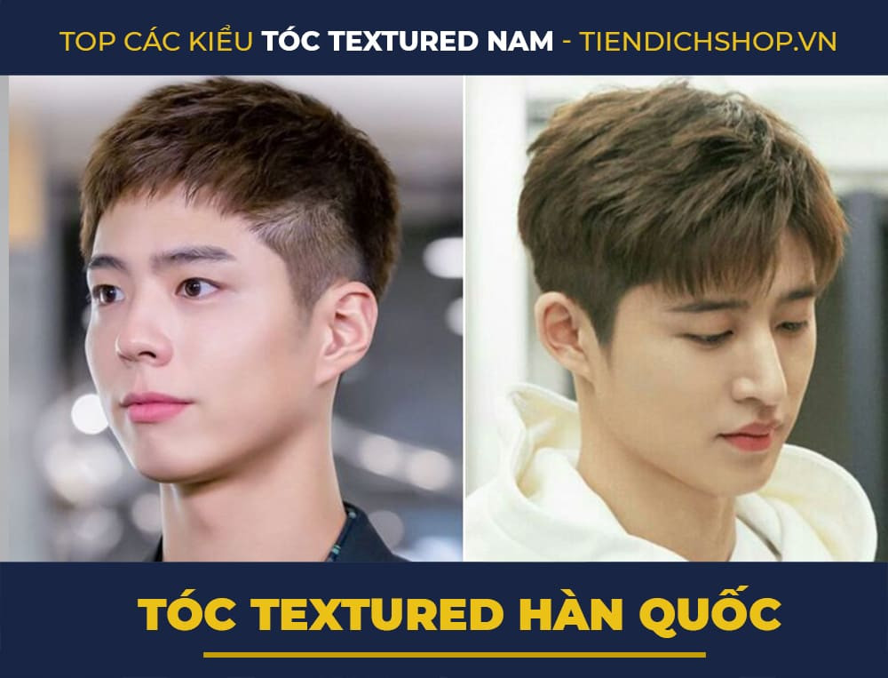 Tóc nam Textured Hàn Quốc