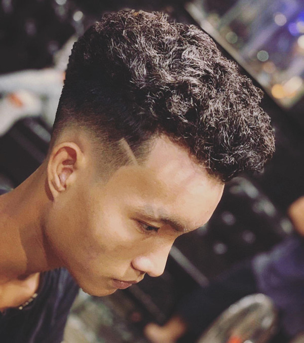 Tóc nam uốn Permblock