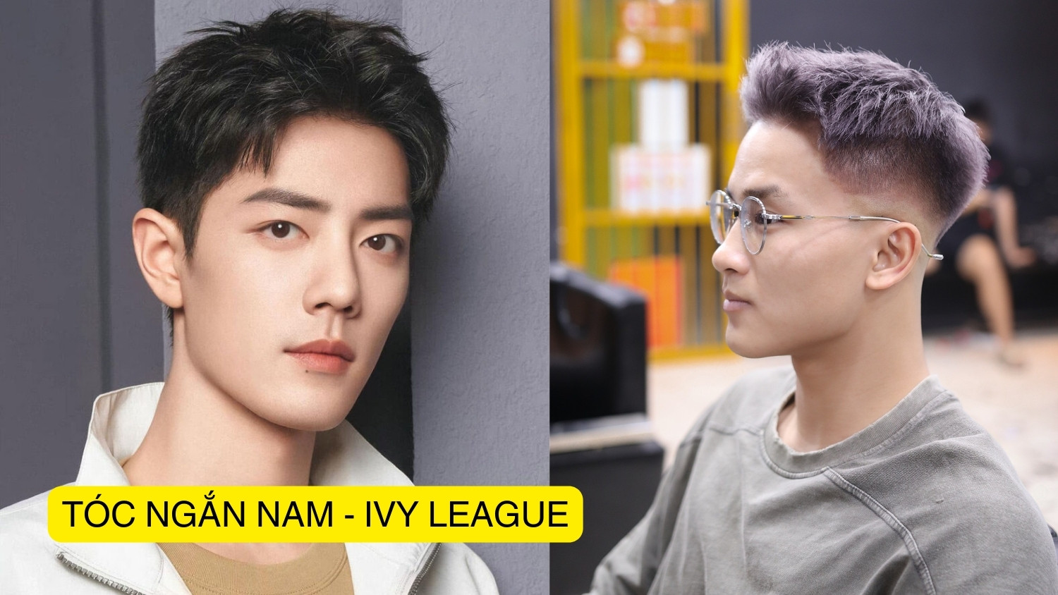 Tóc ngắn nam Ivy League thanh lịch