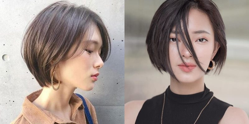 Tóc ngắn nữ bob layer tỉa tém cực chất