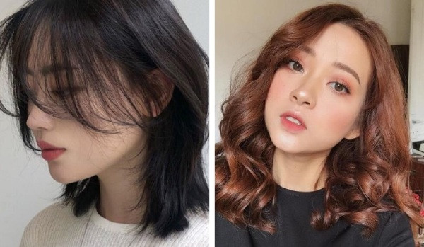 Tóc ngắn pixie uốn nhẹ nhàng cho khuôn mặt góc cạnh