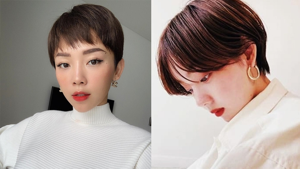 Tóc pixie cực ngắn mang lại diện mạo báo dạn, hiện đại