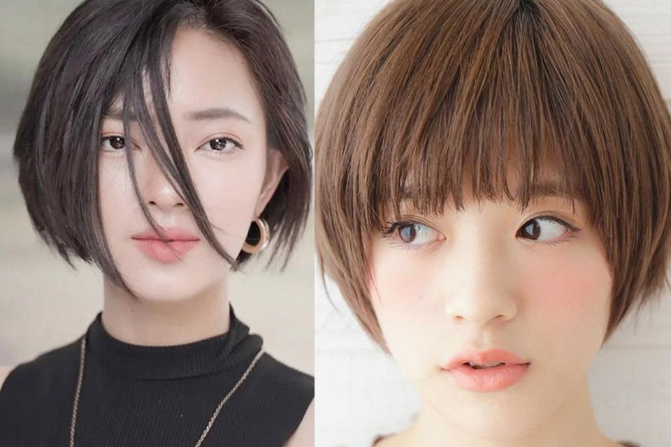 Tóc pixie duỗi thẳng dễ thương, đơn giản, thanh thoát