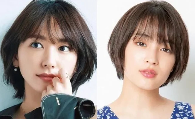 Tóc pixie layer hiện đại giúp mặt tròn thon gọn tự nhiên