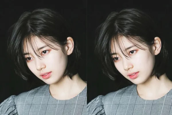 Tóc pixie mái dài tạo điểm nhấn độc đáo cho gương mặt tròn