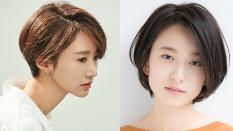 Tóc pixie mái xéo trẻ trung, năng động