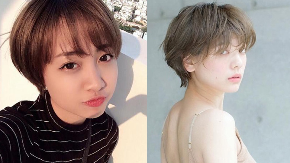 Tóc pixie ngắn cổ điển tôn lên đường nét khuôn mặt