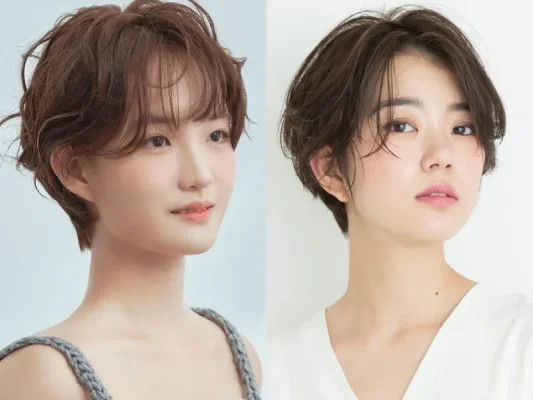 Tóc pixie ngắn xoăn phồng độc đáo