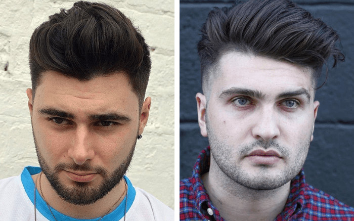 Tóc Short Quiff trẻ trung, kiểu tóc lý tưởng cho người béo nam
