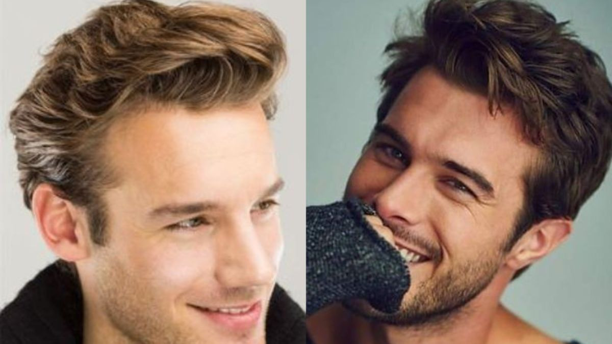 Tóc side part nam phong cách Châu Âu hiện đại, cuốn hút