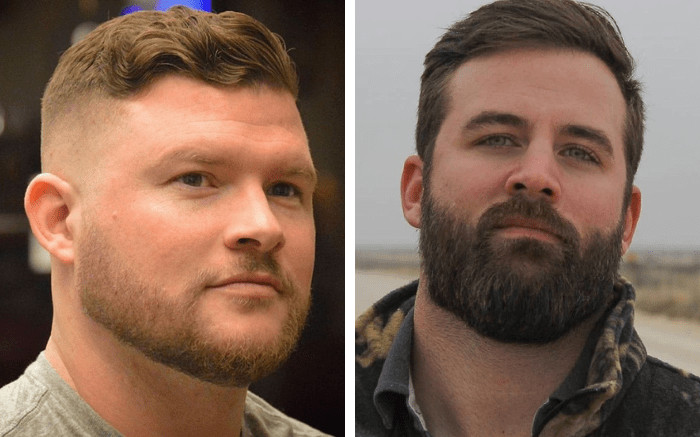 Tóc Side Swept vuốt lệch, giúp nam giới mặt tròn che khuyết điểm hiệu quả