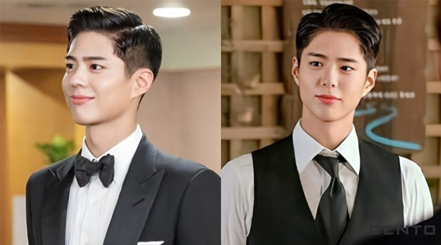 Tóc Slicked Back nam lịch lãm cho mặt góc cạnh