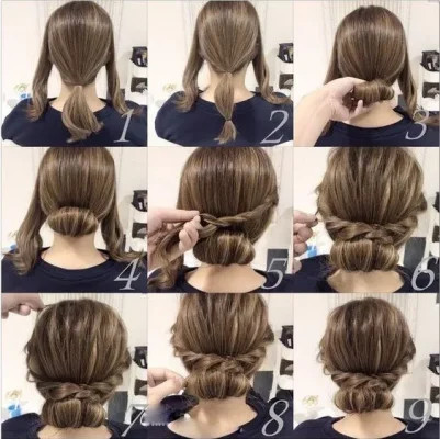 Tóc tết điểm phụ kiện