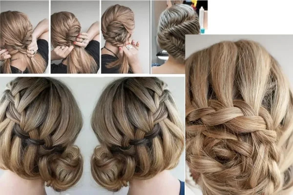 Tóc tết đuôi cá lệch vai