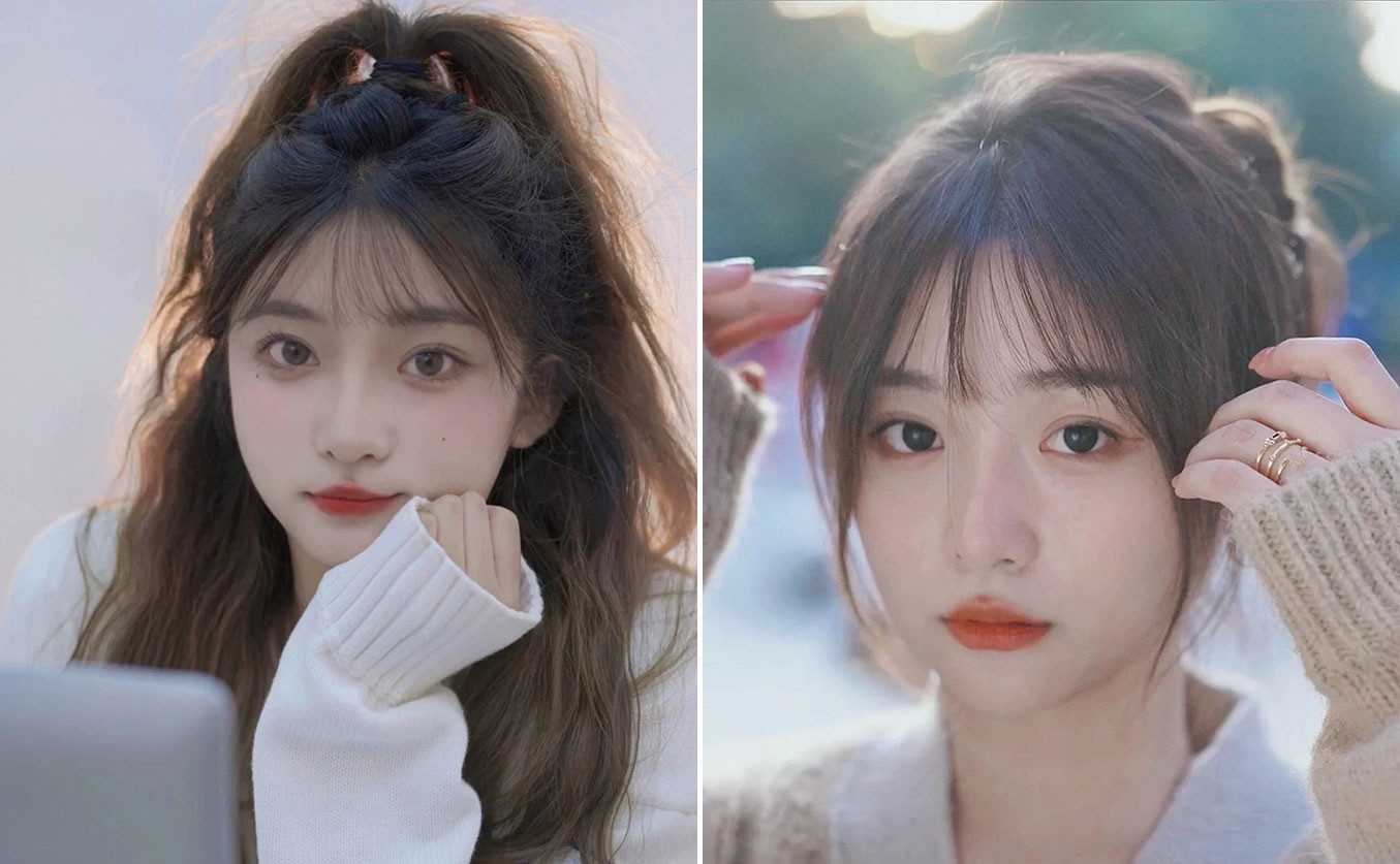 Tóc tỉa layer mái mưa, làm rạng rỡ và tươi trẻ khuôn mặt