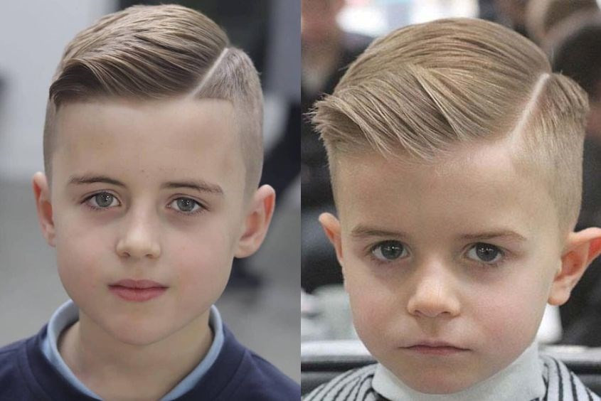 Tóc Undercut cho bé trai 9 tuổi