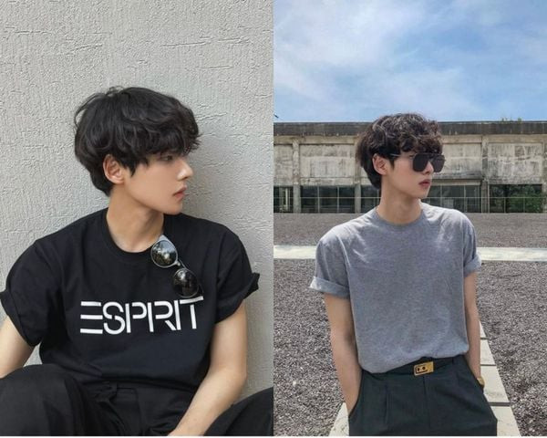 Tóc uốn cho người gương mặt dài, gầy