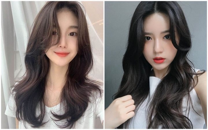 Tóc uốn layer phù hợp với nhiều dáng mặt