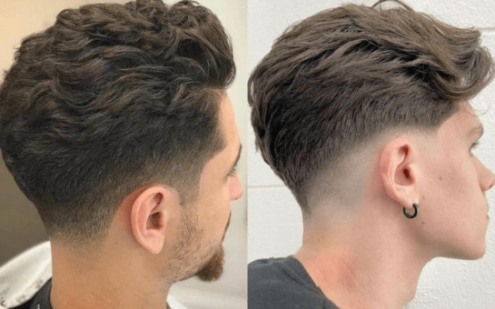 Tóc uốn xoăn Layer nam mix Undercut, tạo vẻ ngoài năng động, hiện đại và cá tính