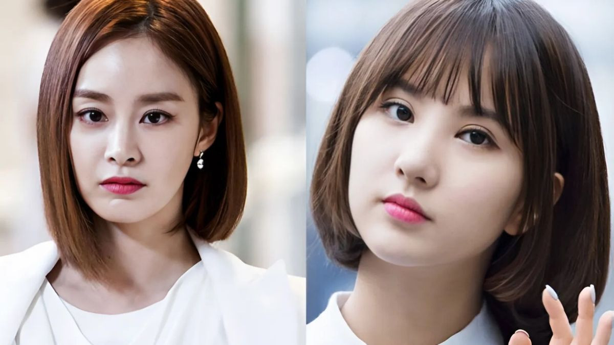 Tóc Vic dài Hàn Quốc tạo điểm nhấn cho gương mặt