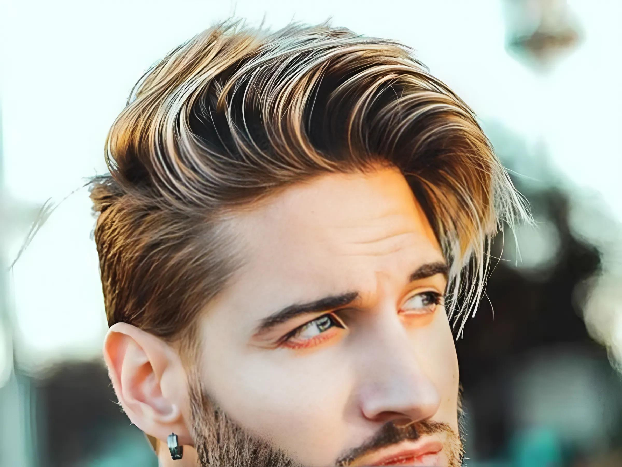 Undercut Quiff Wavy uốn nhẹ mang vẻ lãng tử và hiện đại