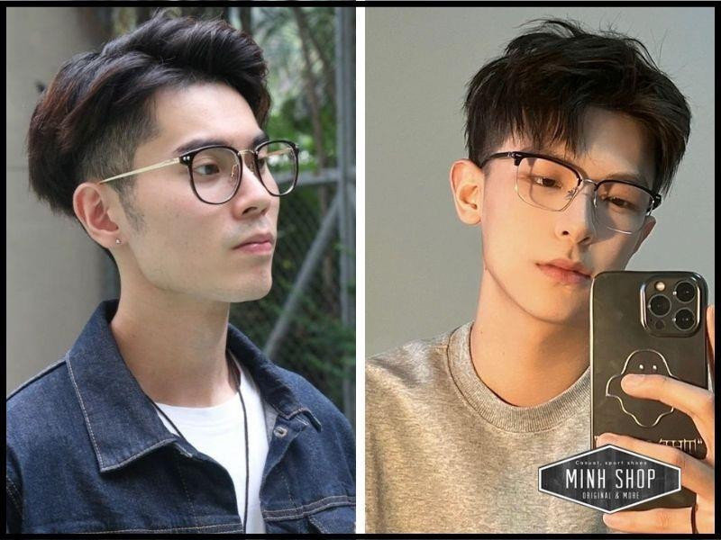 Undercut vuốt ngược hiện đại cho kiểu tóc hói nam