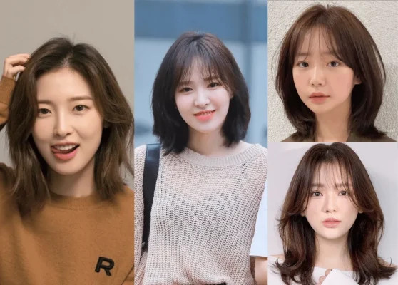 Uốn cụp chữ S cho tóc ngắn tuổi trung niên