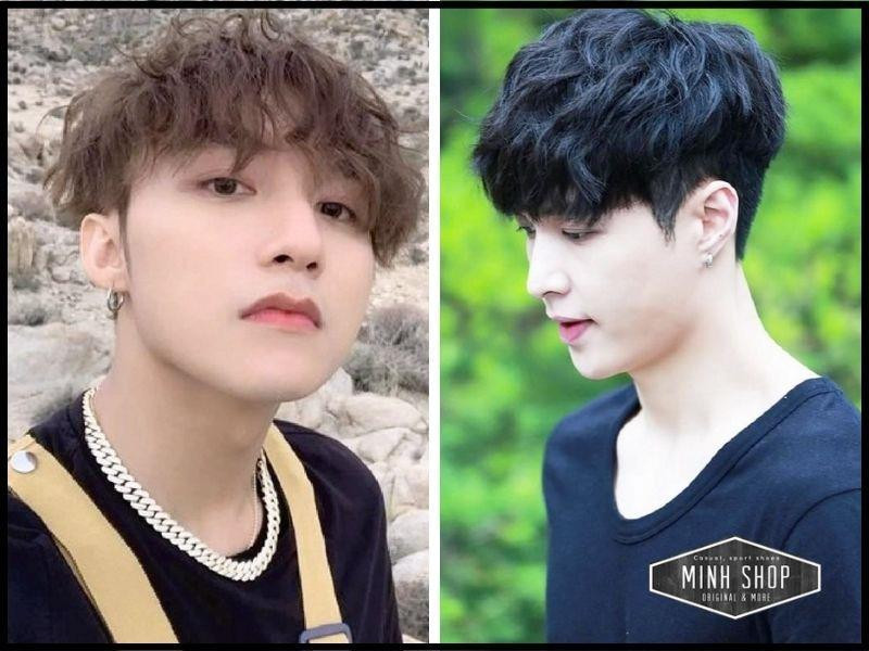 Uốn xoăn mì tôm trẻ trung cho kiểu tóc hói nam