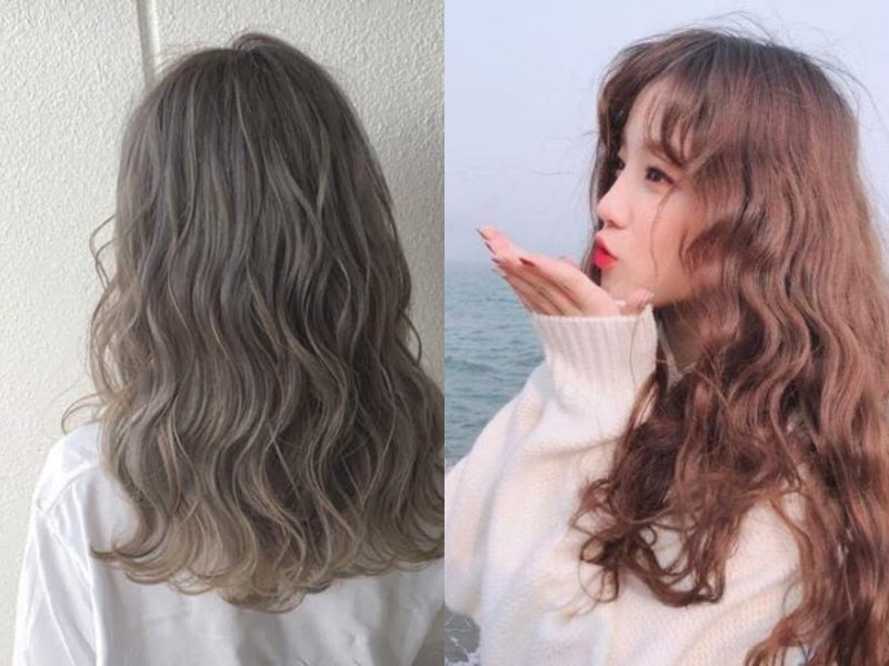 Vẻ đẹp sống động của tóc ngang lưng 2024 uốn sóng nước