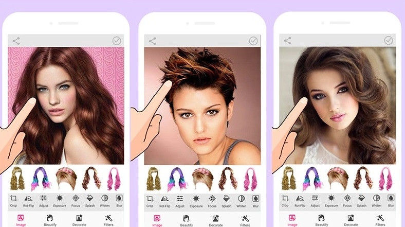 Women Hairstyles cung cấp hàng trăm kiểu tóc để kiểm tra kiểu tóc hợp mặt