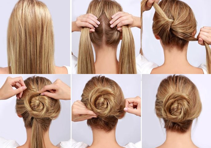 Búi tóc xoắn ốc cho vẻ ngoài sang trọng