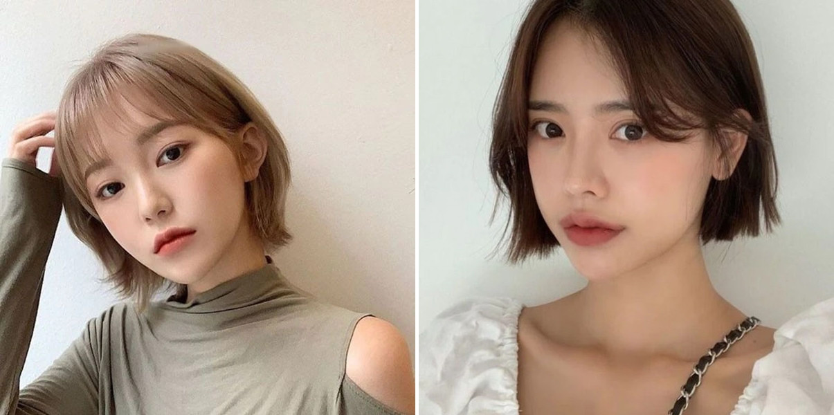 Grunge Bob hợp với mặt tròn