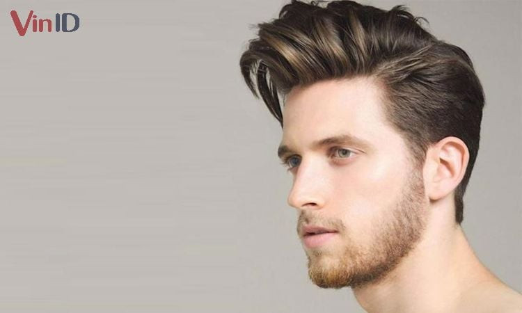 Hình ảnh minh họa kiểu tóc nam Pompadour